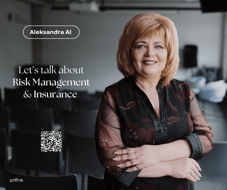 Aleksandra AI card. Risk Management and Insurance.